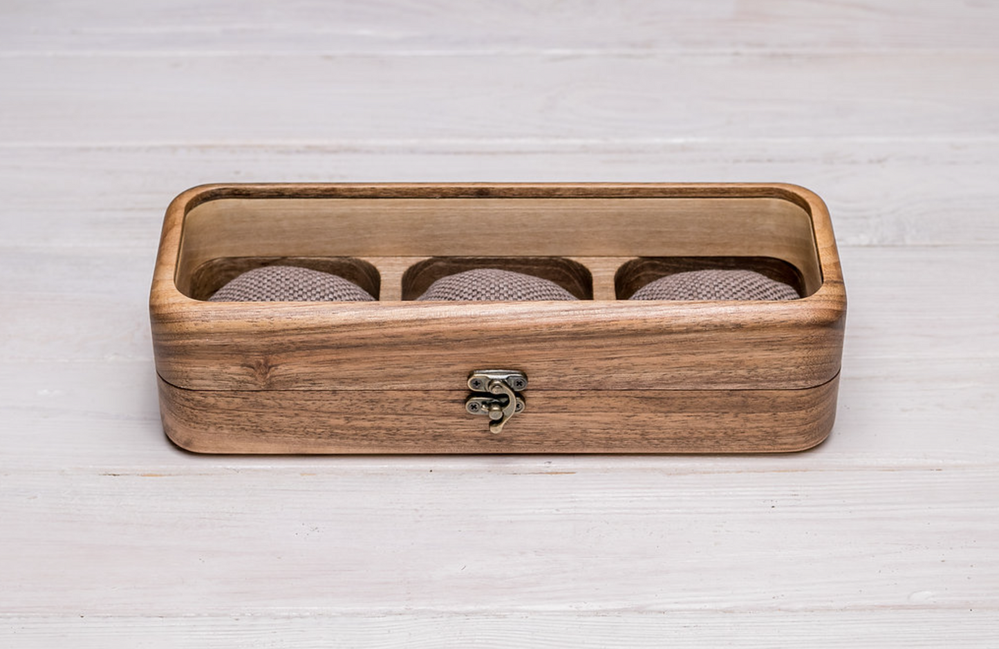 Uhrenbox für drei Uhren