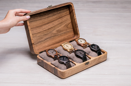 Uhrenbox für sechs Uhren