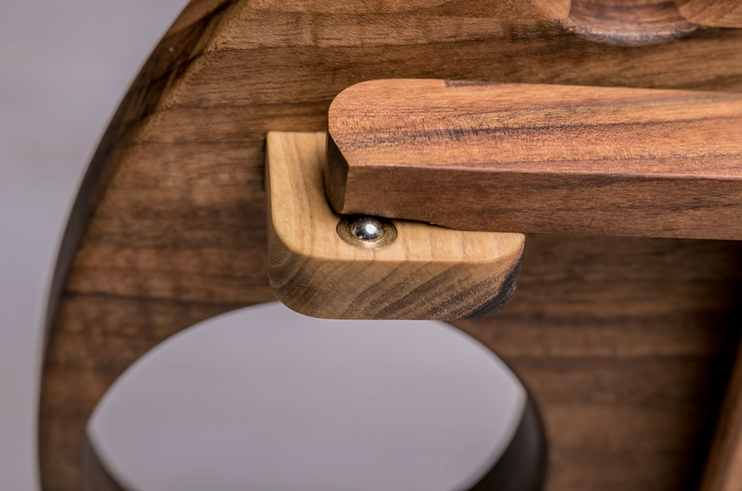 Weintafel aus Walnussholz