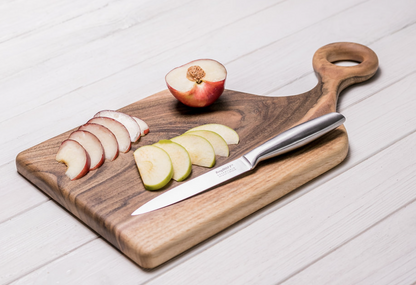 Design-Schneidebrett aus Nussbaumholz