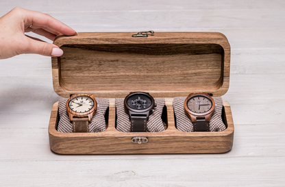Uhrenbox für drei Uhren