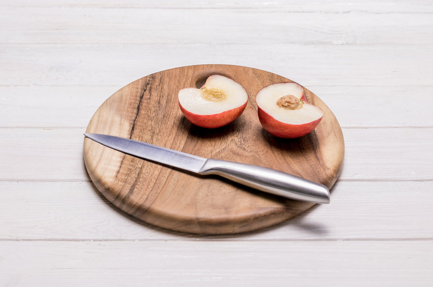 Nussbaumschneidebrett "Kreis"