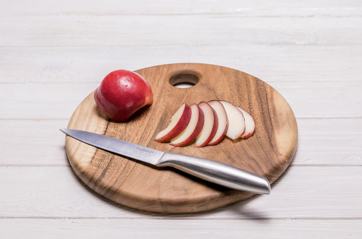 Nussbaumschneidebrett "Kreis"