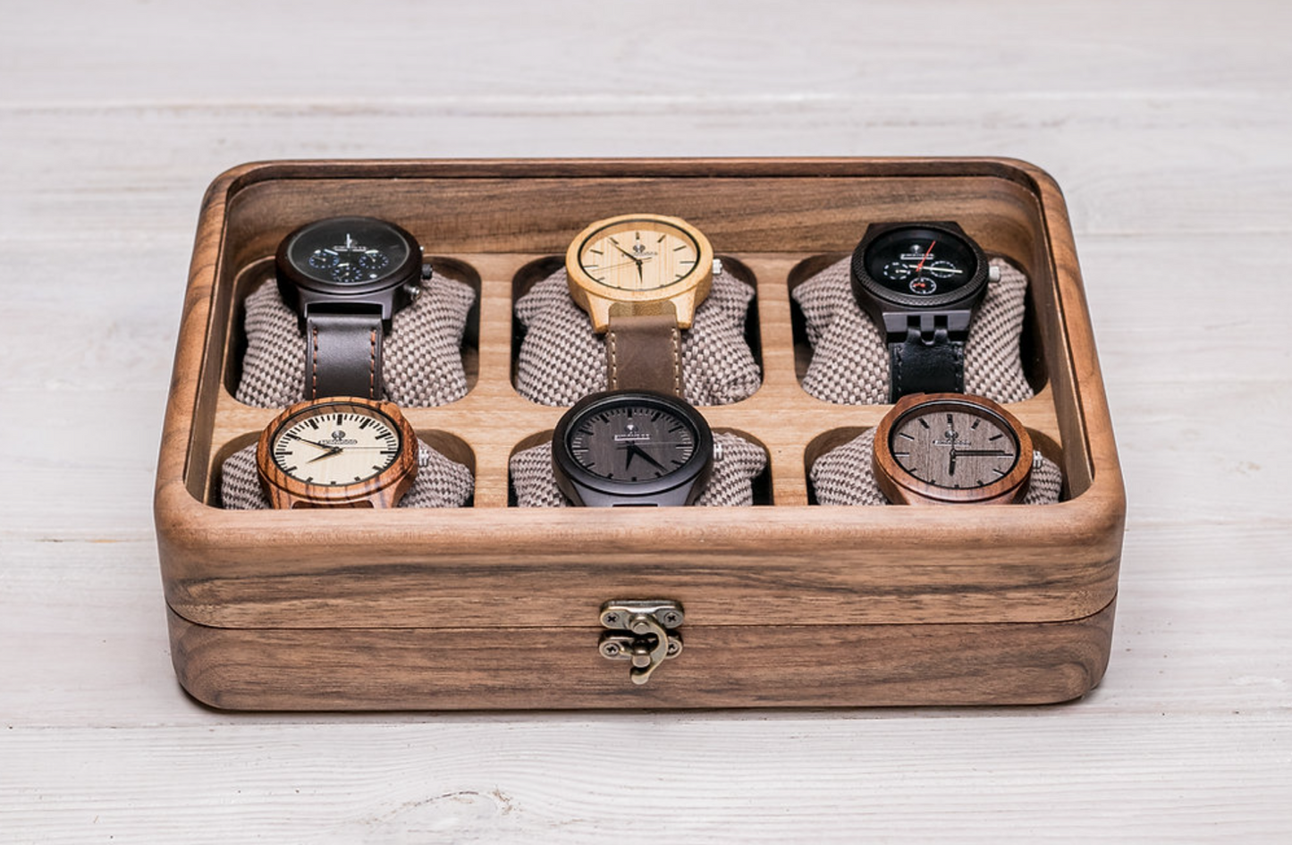 Uhrenbox für sechs Uhren