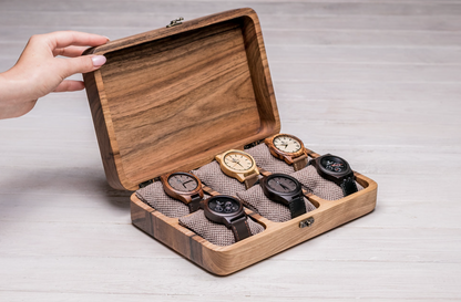 Uhrenbox für sechs Uhren