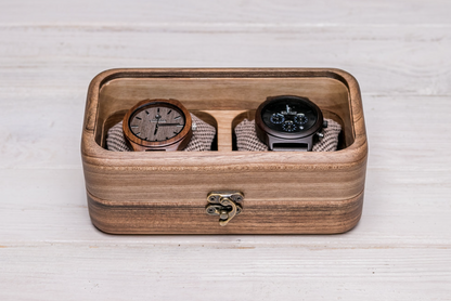 Uhrenbox für zwei Uhren