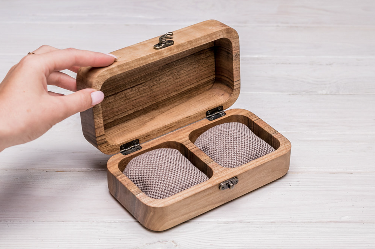 Uhrenbox für zwei Uhren